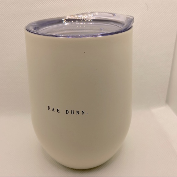 Rae Dunn ‘Soccer Mom’ Insulated Stainless Steel Wine Tumbler with lid, NWT - Picture 2 of 7